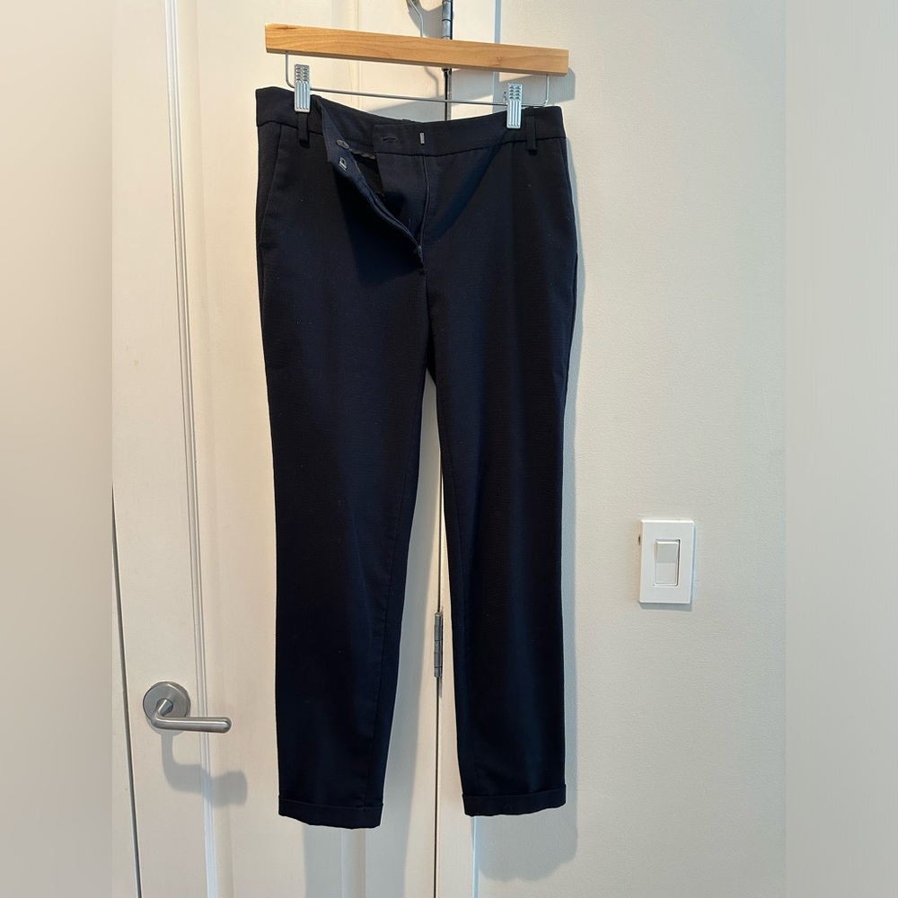 Zara Navy Basic Pants, Size 34 or US 2
